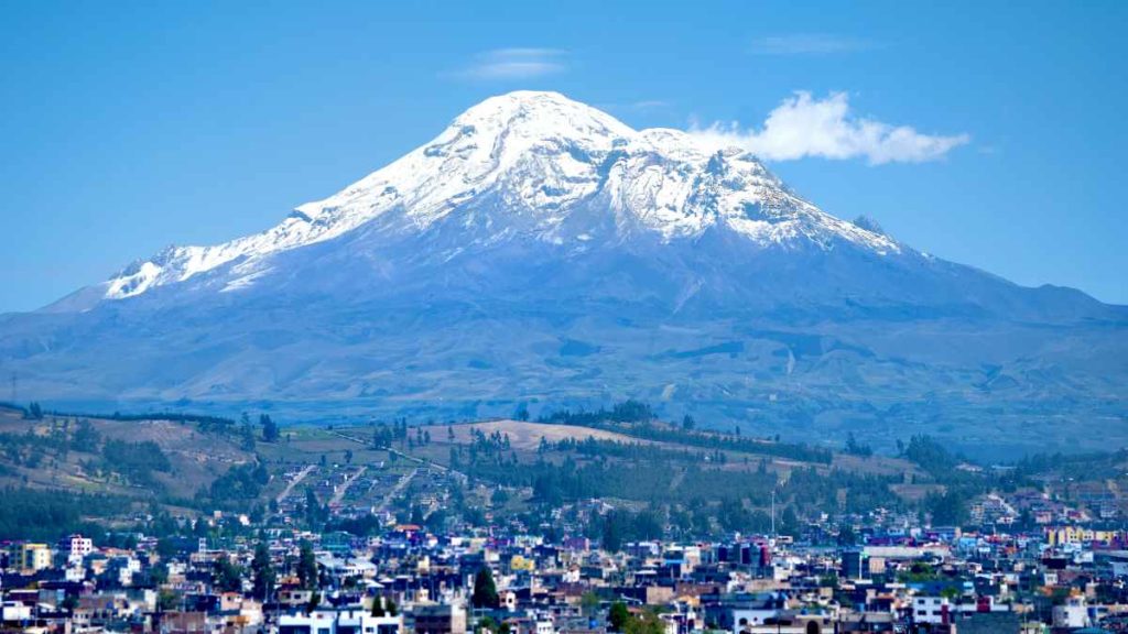 Information about Mount Chimborazo Information about Mount Chimborazo