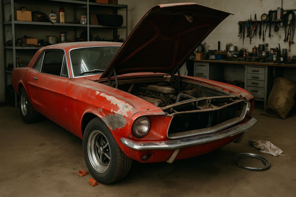 Judge David Bell: Common Restoration Mistakes That Devalue Classic Cars Classic car undergoing restoration with common mistakes that affect its value