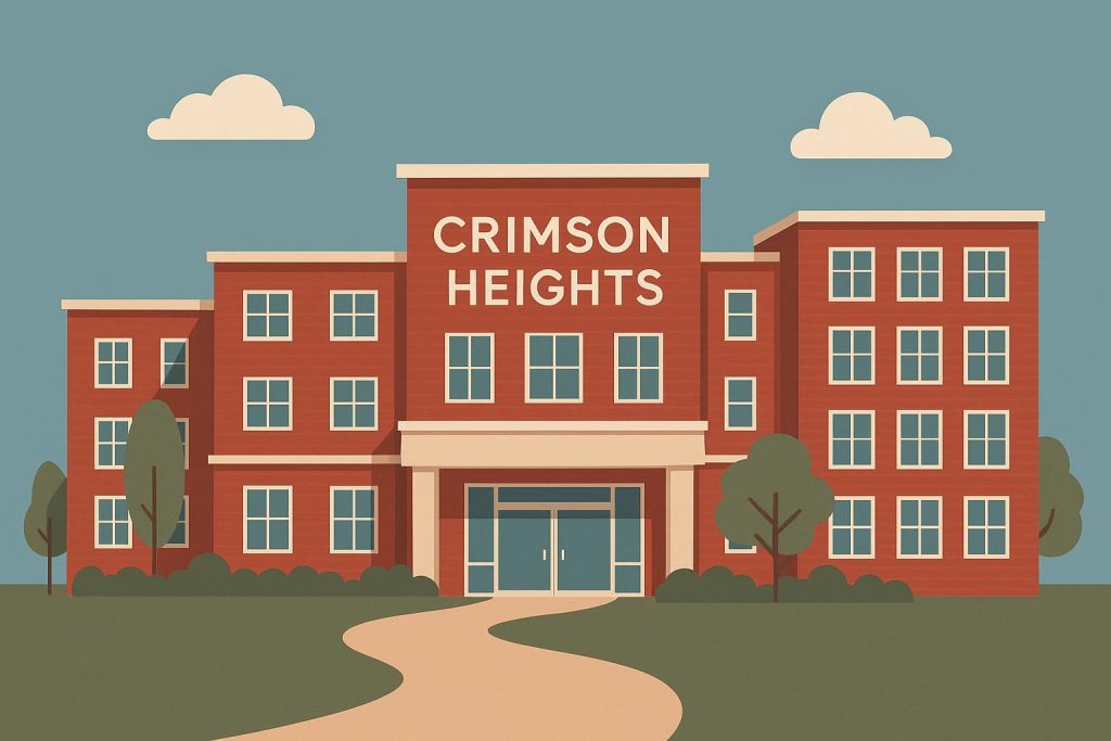 Crimson Heights: A Factual Overview of the Continuum of Care Model Crimson Heights facility showcasing continuum of care services and integrated healthcare support